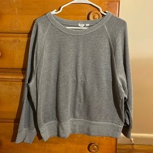 Gap gray crewneck size Large